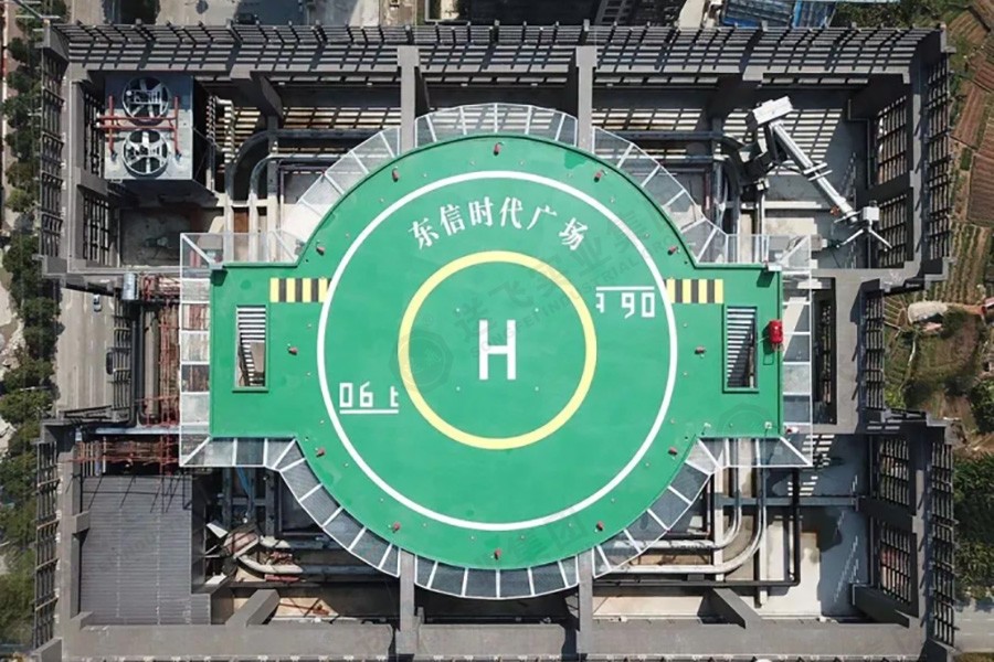 直升機(jī)停機(jī)坪機(jī)場(chǎng)標(biāo)志顏色是固定的嗎？都有哪些？